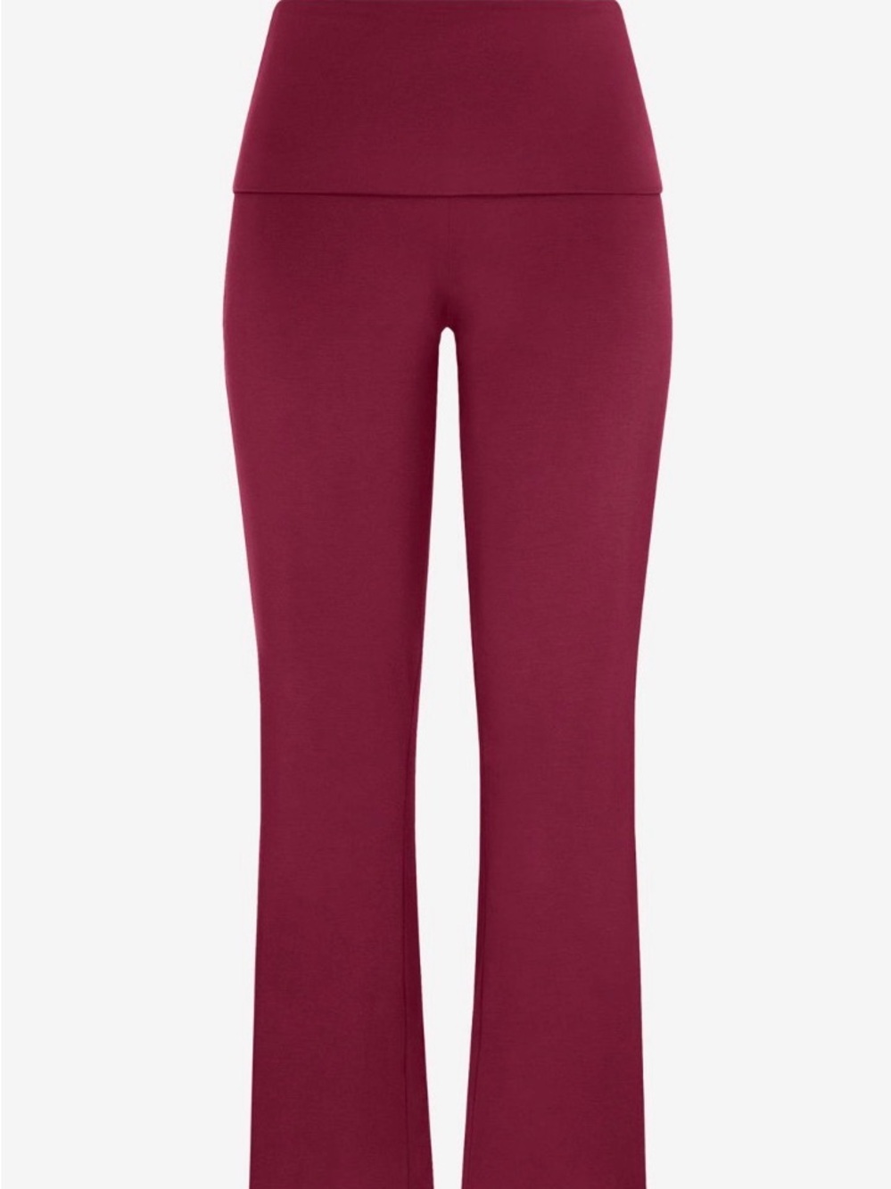 Savage X Fenty Softcore Foldover Pant DARK CHERRY Size XL